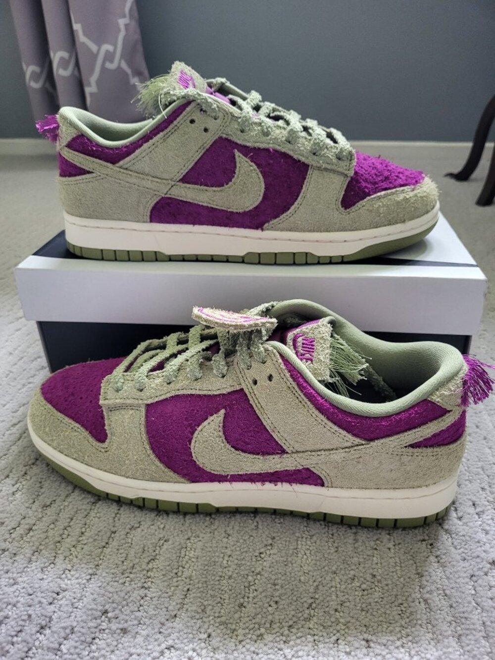 SIZE 9 - Nike Dunk Low Retro SE Viotech Dusty Olive - IB2990-500 AUTHENTIC NEW!